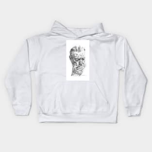 Old Man - Grandfather Kids Hoodie